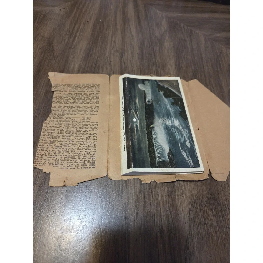 Souvenir From Niagara Falls Historical Illistrations